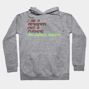 I am Not Religous Book Hoodie